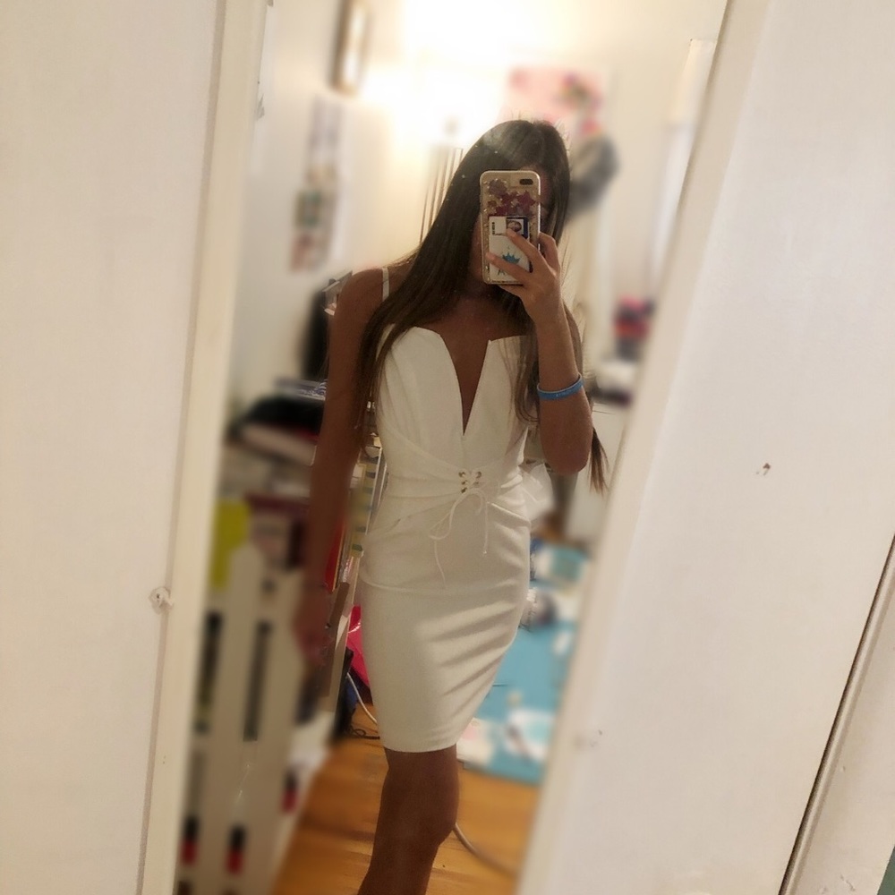 White Bodycon Dress
